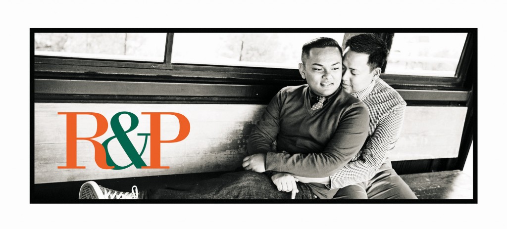 Ryan & Phillip Save The Date Back Card Front