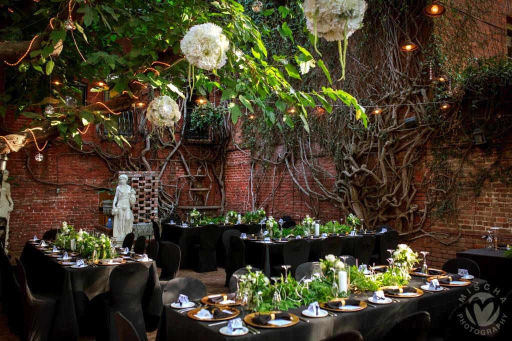 Firehouse wedding reception