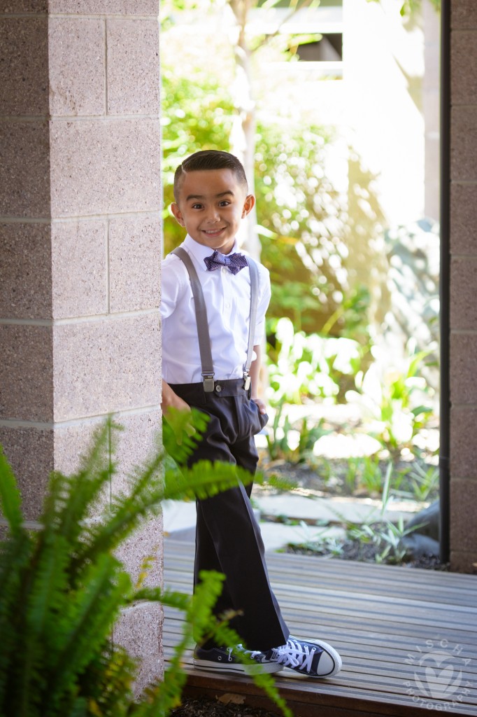 cute kid bow tie suspenders