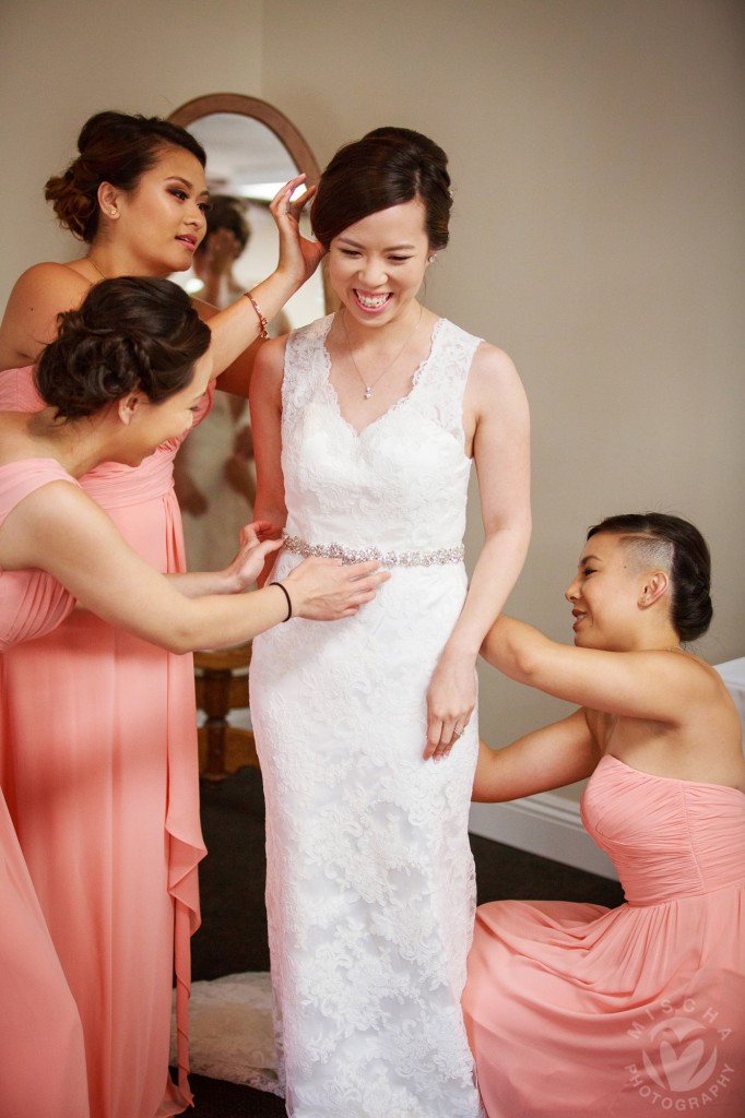 Wente Winery wedding Bride