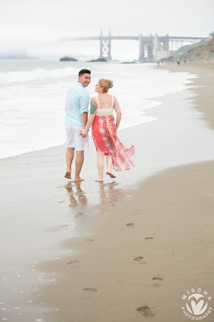 Baker Beach engagement session