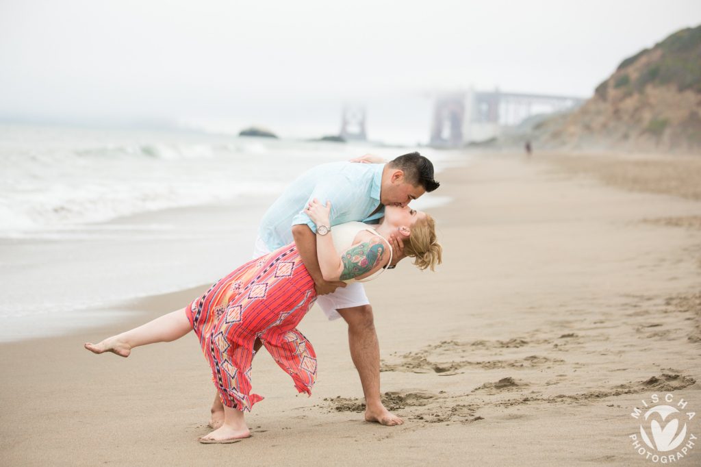 Baker Beach engagement session