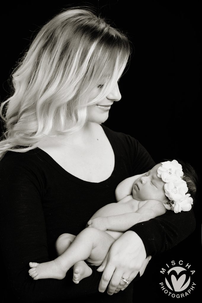 Mother daughter portrait
