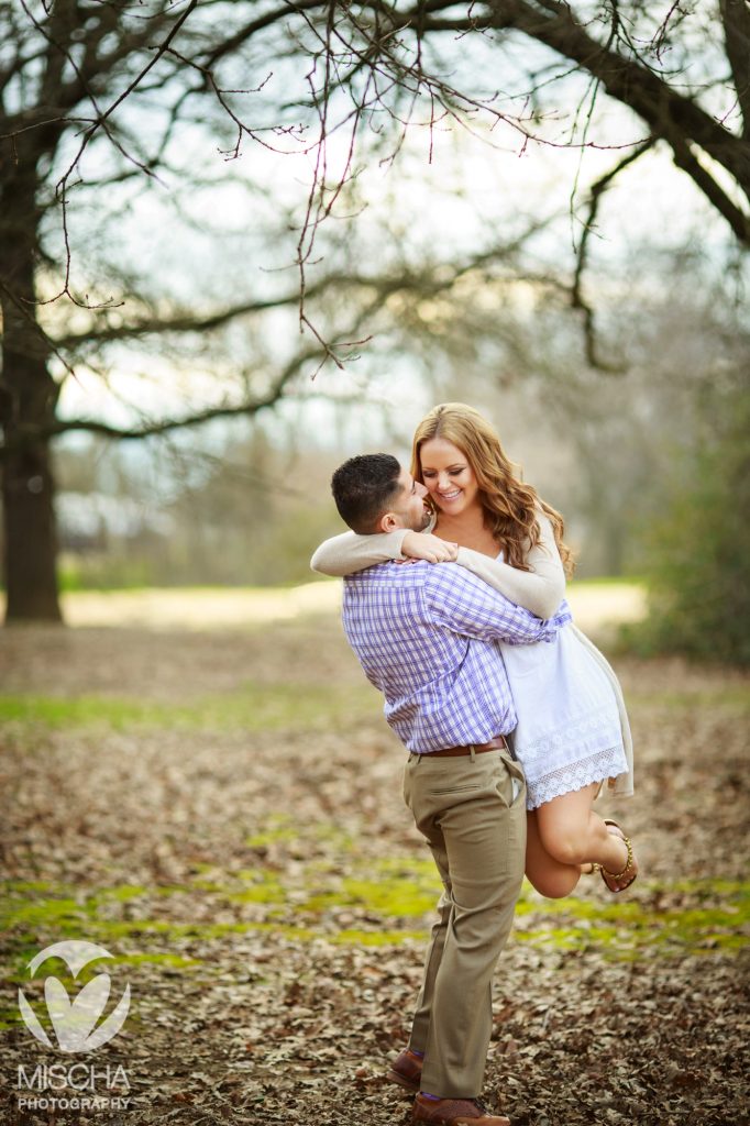 Sacramento engagement Davis Arboretum
