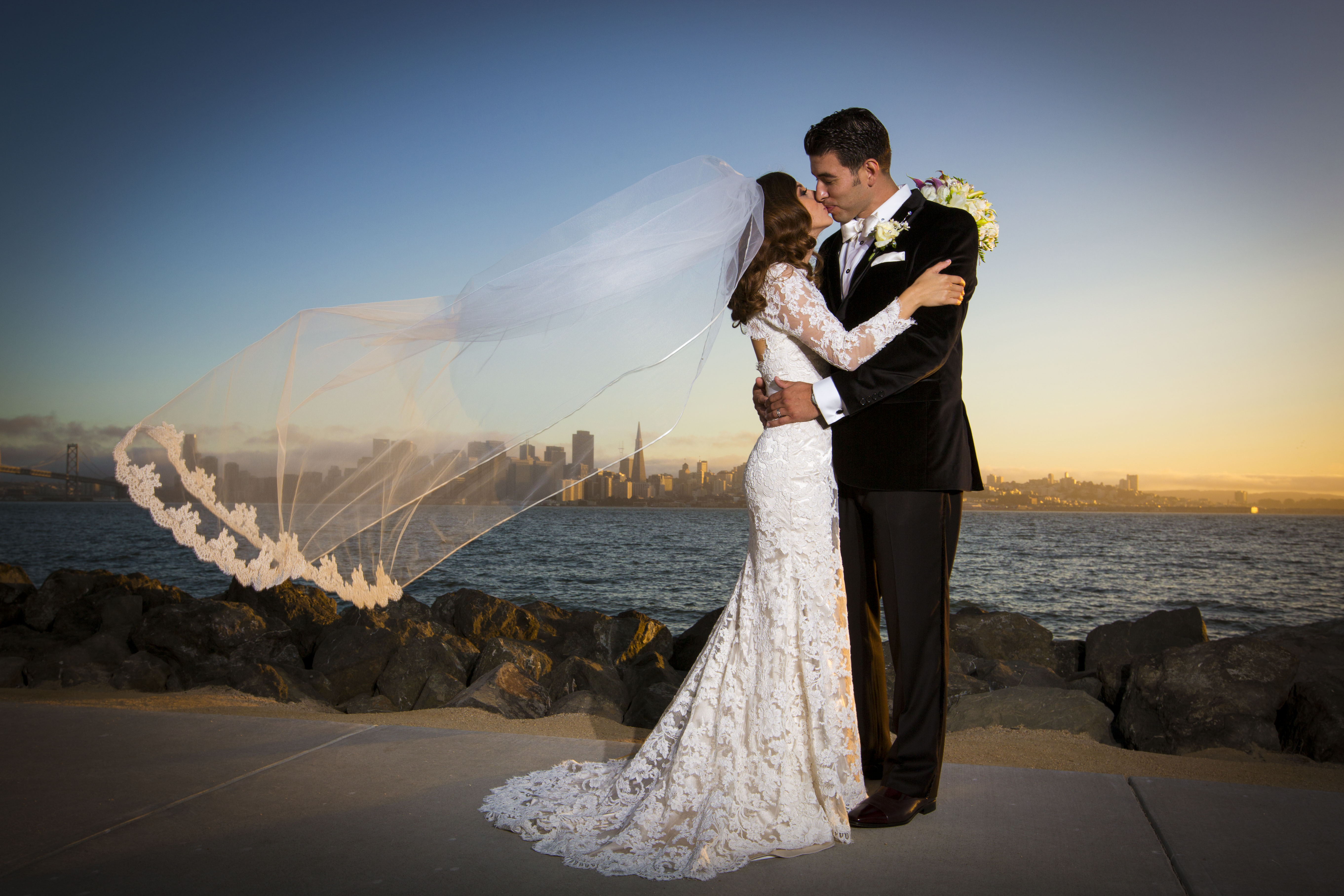 Treasure Island wedding of Stephanie & Juan
