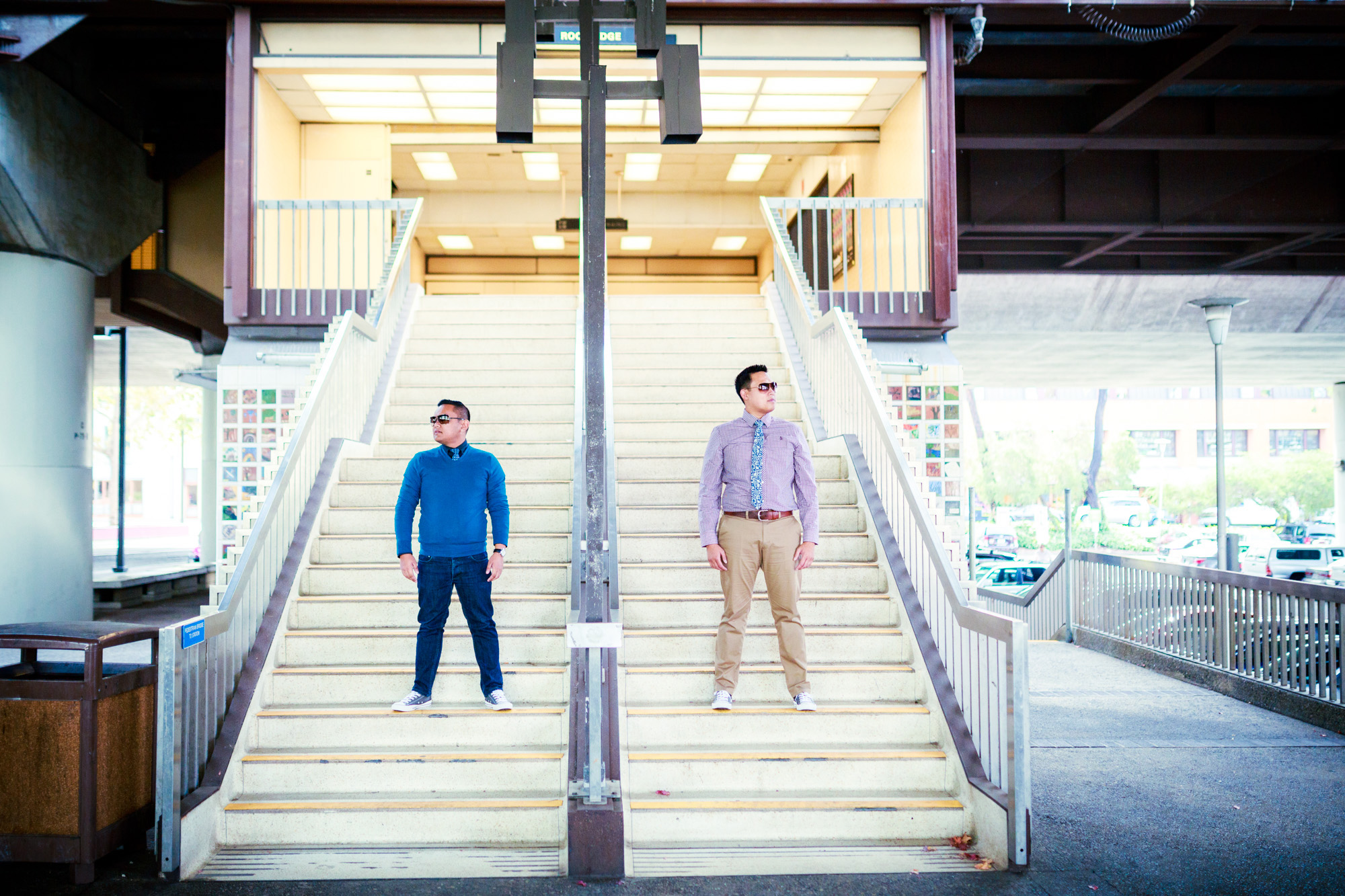 Ryan & Phillip’s BART themed engagement