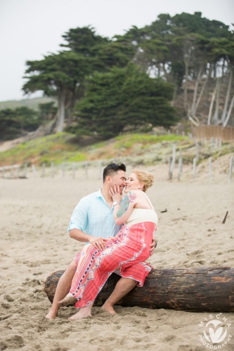 Baker Beach engagement session 