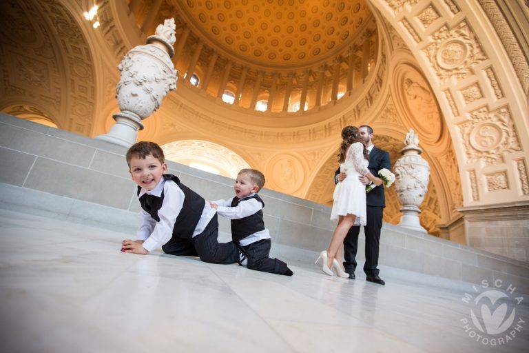 City hall wedding