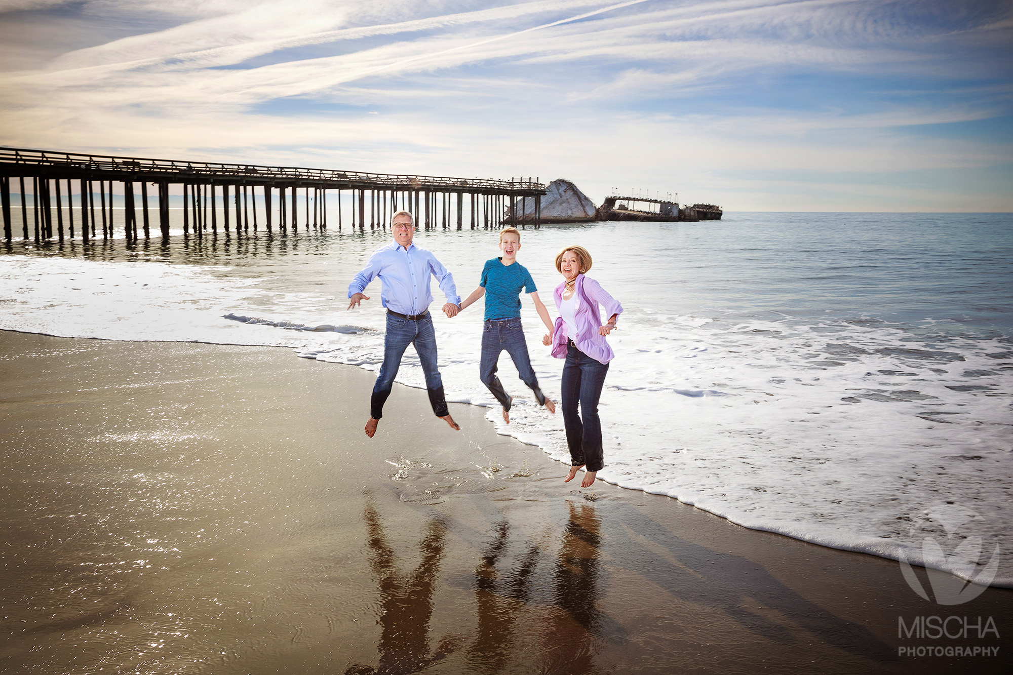 Family beach portraits